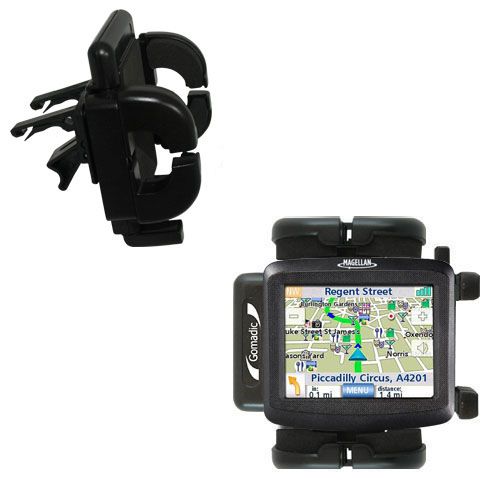 Vent Swivel Car Auto Holder Mount compatible with the Magellan Roadmate 1215