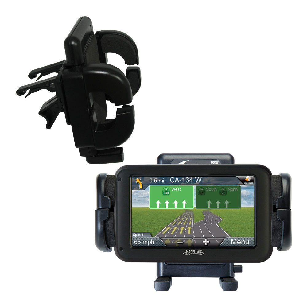 Vent Swivel Car Auto Holder Mount compatible with the Magellan RoadMate 2520 / 2525 / 2535