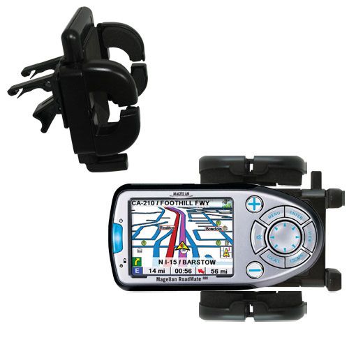 Vent Swivel Car Auto Holder Mount compatible with the Magellan Roadmate 860T
