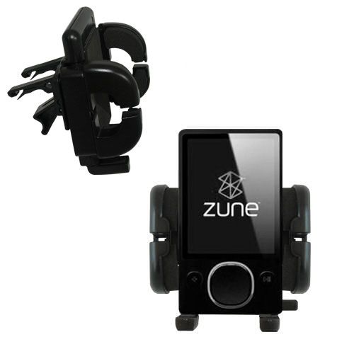 Vent Swivel Car Auto Holder Mount compatible with the Microsoft Zune 80GB 2nd Gen
