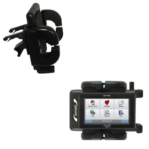Vent Swivel Car Auto Holder Mount compatible with the Mio C323