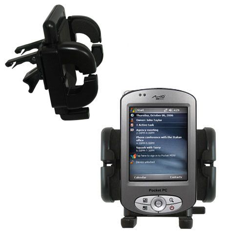Vent Swivel Car Auto Holder Mount compatible with the Mio C710 C720 C720t