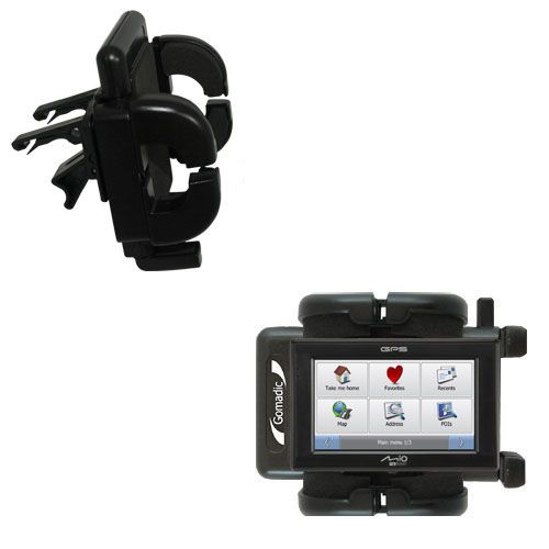 Vent Swivel Car Auto Holder Mount compatible with the Mio C720