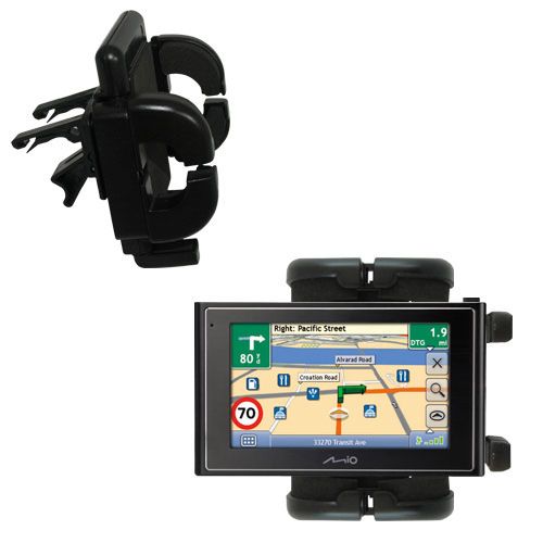 Vent Swivel Car Auto Holder Mount compatible with the Mio Moov 330 360 370 380