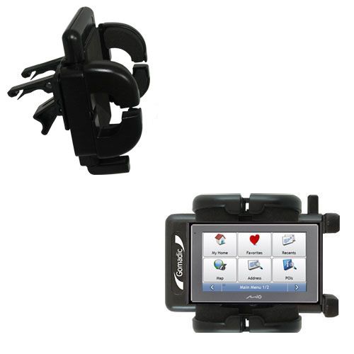 Vent Swivel Car Auto Holder Mount compatible with the Mio Moov 500