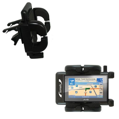 Vent Swivel Car Auto Holder Mount compatible with the Mio Moov 560
