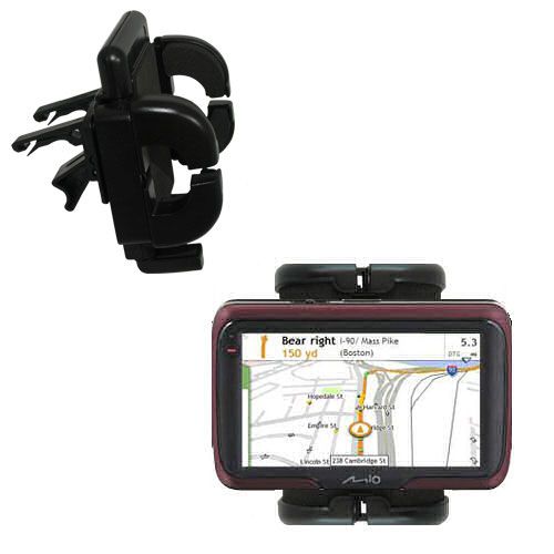Vent Swivel Car Auto Holder Mount compatible with the Mio Moov S501
