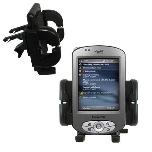 Vent Swivel Car Auto Holder Mount compatible with the Mio P350