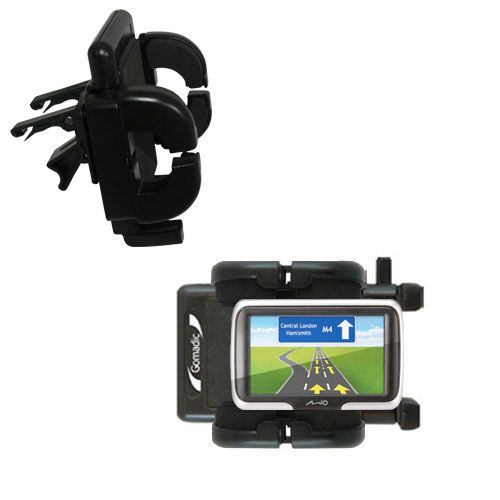 Vent Swivel Car Auto Holder Mount compatible with the Mio Spirit 470 Full Europe