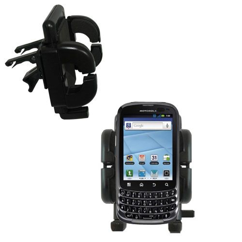 Vent Swivel Car Auto Holder Mount compatible with the Motorola Admiral