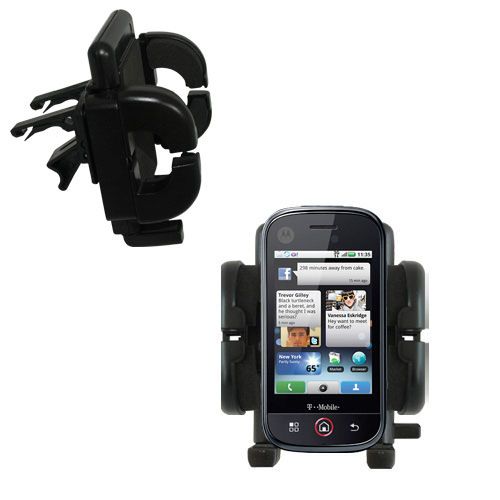 Vent Swivel Car Auto Holder Mount compatible with the Motorola CLIQ