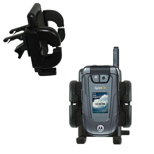 Vent Swivel Car Auto Holder Mount compatible with the Motorola Deluxe
