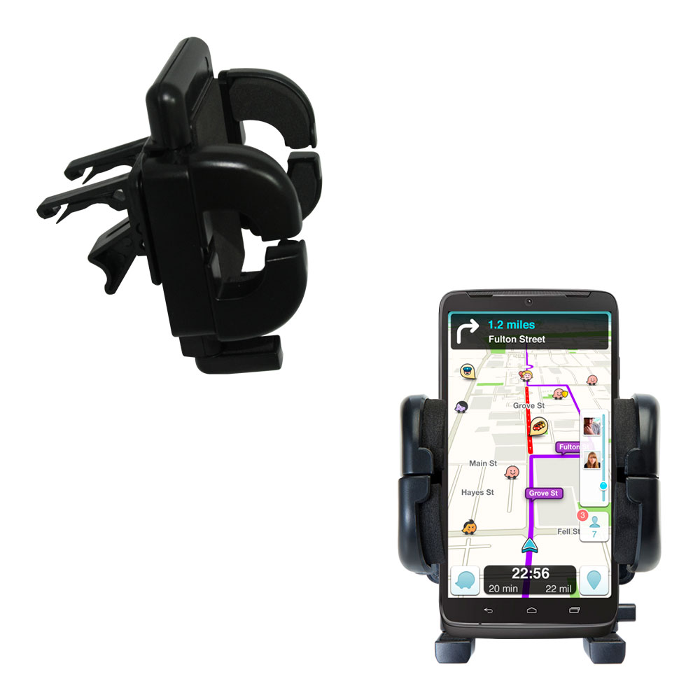 Vent Swivel Car Auto Holder Mount compatible with the Motorola DROID Turbo