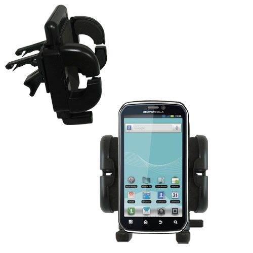 Vent Swivel Car Auto Holder Mount compatible with the Motorola Electrify