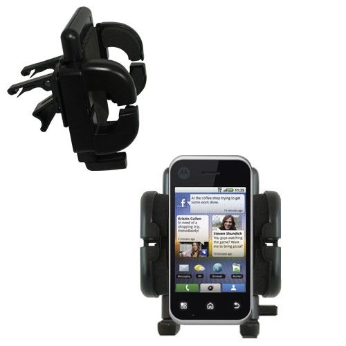 Vent Swivel Car Auto Holder Mount compatible with the Motorola Enzo