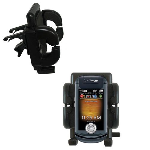 Vent Swivel Car Auto Holder Mount compatible with the Motorola Krave ZN4