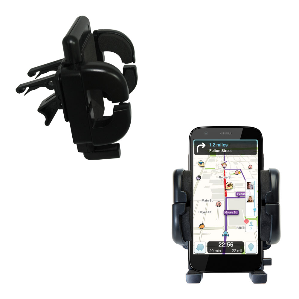 Vent Swivel Car Auto Holder Mount compatible with the Motorola Moto G
