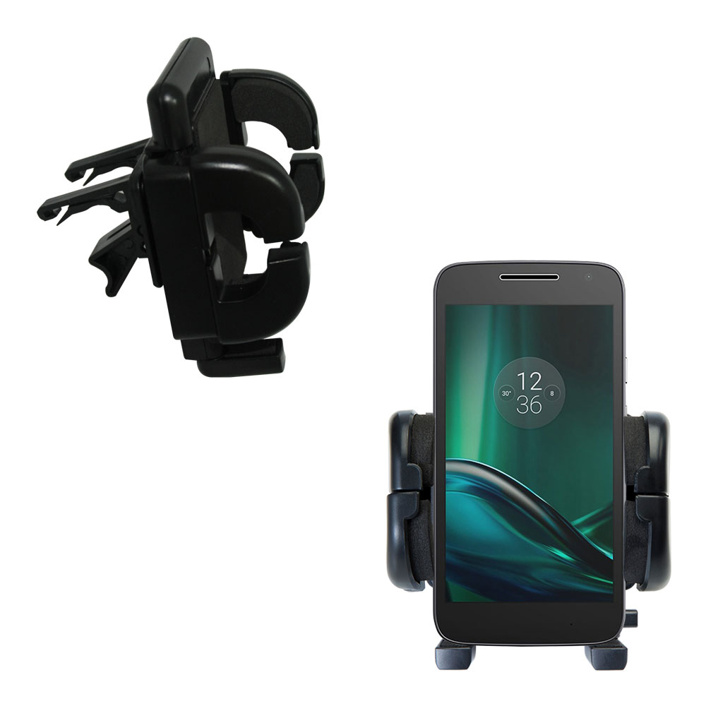Vent Swivel Car Auto Holder Mount compatible with the Motorola Moto G4 / G4 Plus