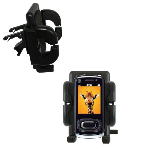 Gomadic Air Vent Clip Based Cradle Holder Car / Auto Mount suitable for the Motorola MOTO W7 Active Edition - Lifetime Warranty