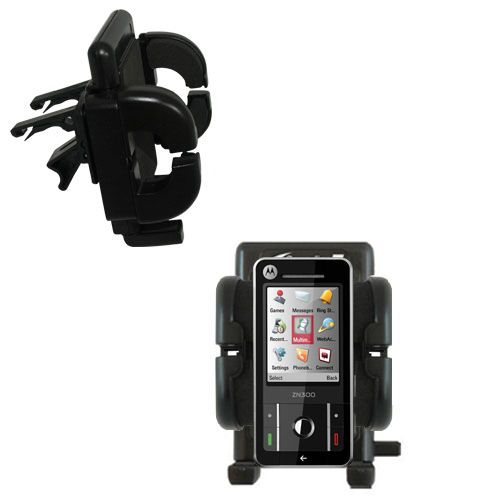 Vent Swivel Car Auto Holder Mount compatible with the Motorola Moto ZN300