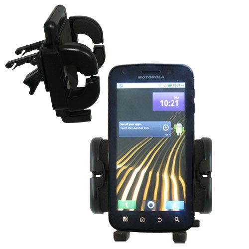 Vent Swivel Car Auto Holder Mount compatible with the Motorola Olympus MB860