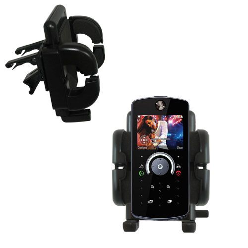 Vent Swivel Car Auto Holder Mount compatible with the Motorola ROKR E8