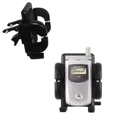 Vent Swivel Car Auto Holder Mount compatible with the Motorola T725e