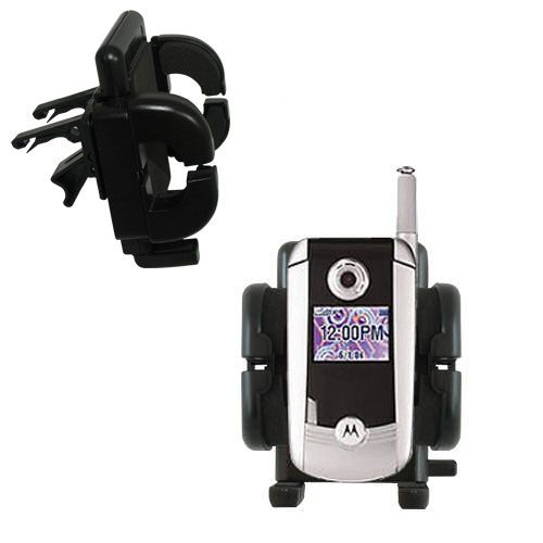 Vent Swivel Car Auto Holder Mount compatible with the Motorola V710