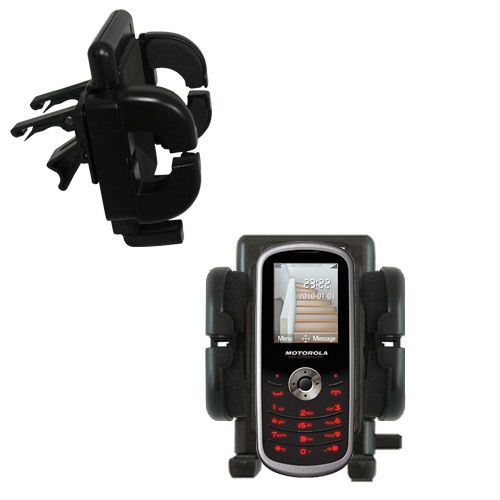 Gomadic Air Vent Clip Based Cradle Holder Car / Auto Mount suitable for the Motorola WX290  - Lifetime Warranty