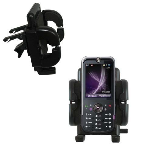 Gomadic Air Vent Clip Based Cradle Holder Car / Auto Mount suitable for the Motorola ZN5 - Lifetime Warranty