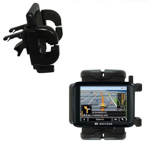 Vent Swivel Car Auto Holder Mount compatible with the Navigon 2000S