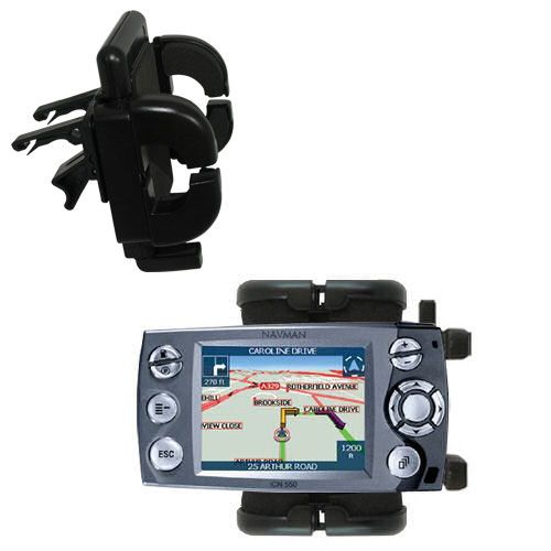 Vent Swivel Car Auto Holder Mount compatible with the Navman iCN 550