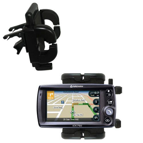 Vent Swivel Car Auto Holder Mount compatible with the Navman iCN 750