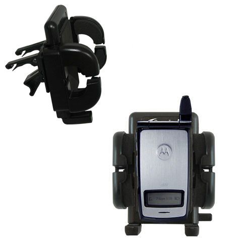 Gomadic Air Vent Clip Based Cradle Holder Car / Auto Mount suitable for the Nextel i830 - Lifetime Warranty