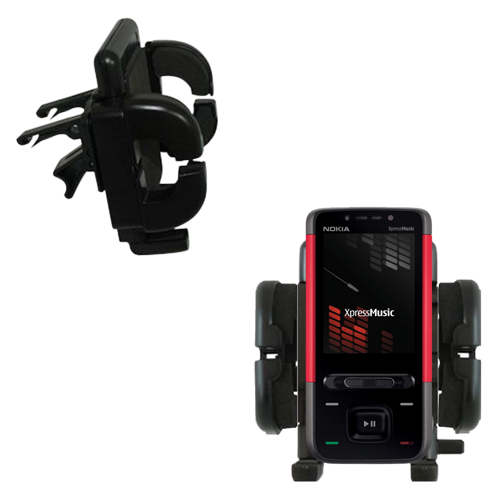 Vent Swivel Car Auto Holder Mount compatible with the Nokia 5610 5800