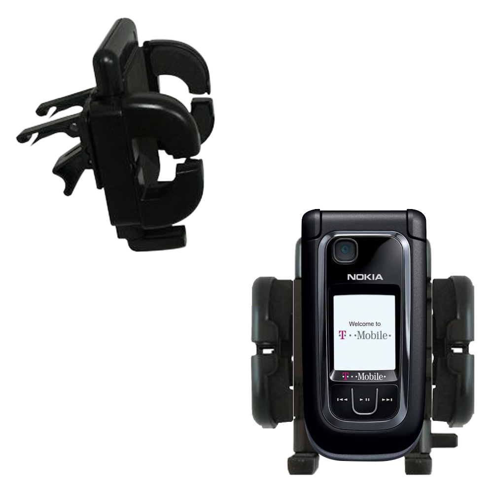 Vent Swivel Car Auto Holder Mount compatible with the Nokia 6263 6265i 6282