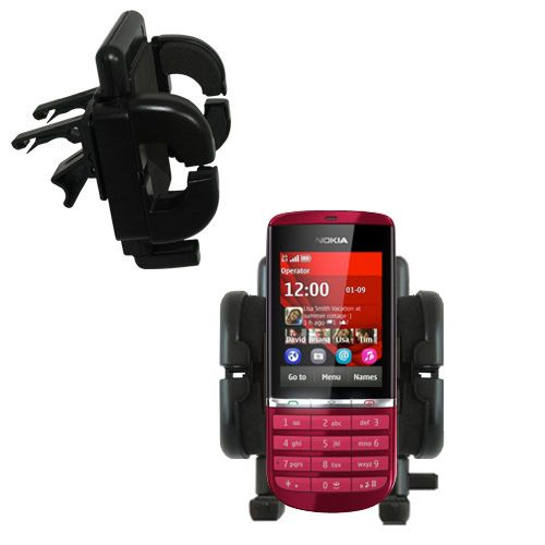 Vent Swivel Car Auto Holder Mount compatible with the Nokia Asha 300