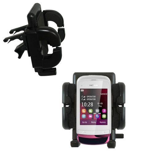 Vent Swivel Car Auto Holder Mount compatible with the Nokia C2-O3