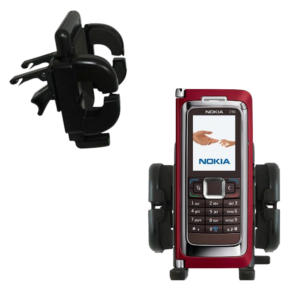 Vent Swivel Car Auto Holder Mount compatible with the Nokia E90