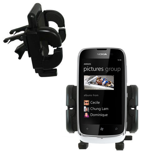 Vent Swivel Car Auto Holder Mount compatible with the Nokia Lumia 610