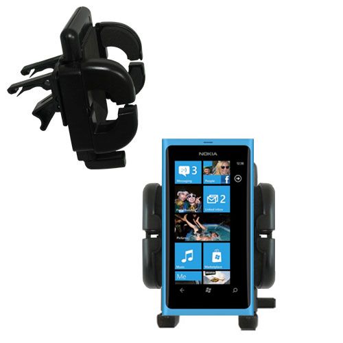 Vent Swivel Car Auto Holder Mount compatible with the Nokia Lumia 800