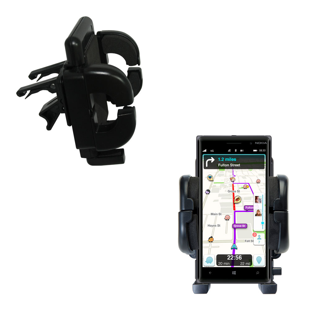 Vent Swivel Car Auto Holder Mount compatible with the Nokia Lumia 830