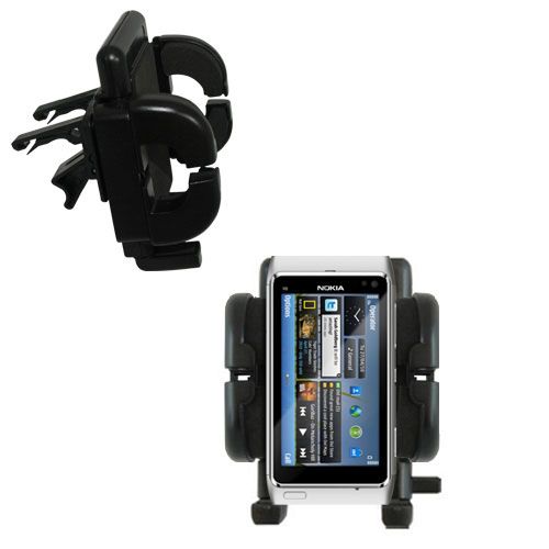 Vent Swivel Car Auto Holder Mount compatible with the Nokia N8 / N98