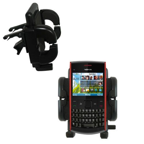 Vent Swivel Car Auto Holder Mount compatible with the Nokia X2-01