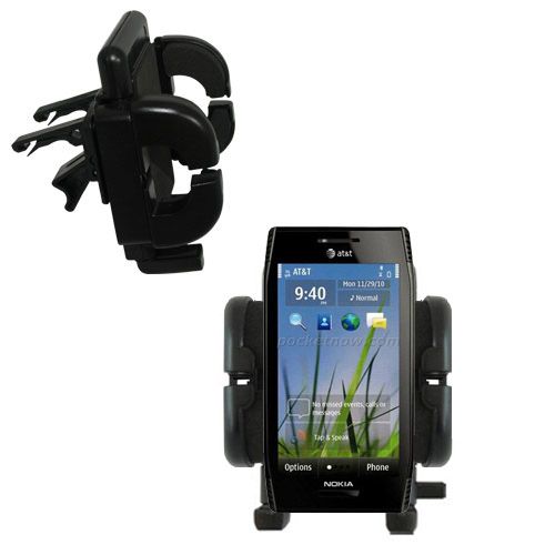 Vent Swivel Car Auto Holder Mount compatible with the Nokia X7-00