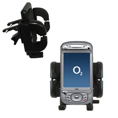 Gomadic Air Vent Clip Based Cradle Holder Car / Auto Mount suitable for the O2 XDA Trion - Lifetime Warranty