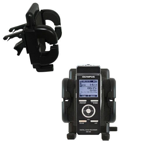 Vent Swivel Car Auto Holder Mount compatible with the Olympus DM-520
