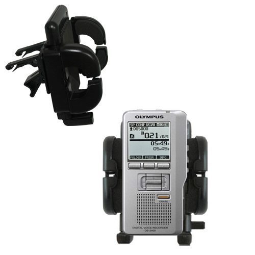 Vent Swivel Car Auto Holder Mount compatible with the Olympus DS-2400