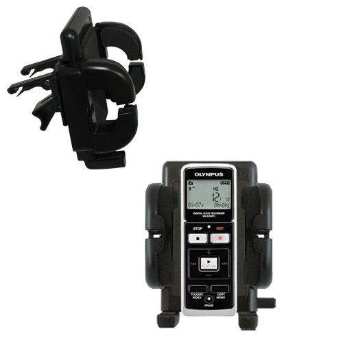 Vent Swivel Car Auto Holder Mount compatible with the Olympus VN-6000