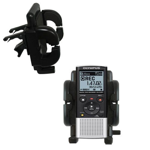 Vent Swivel Car Auto Holder Mount compatible with the Olympus VN-801PC